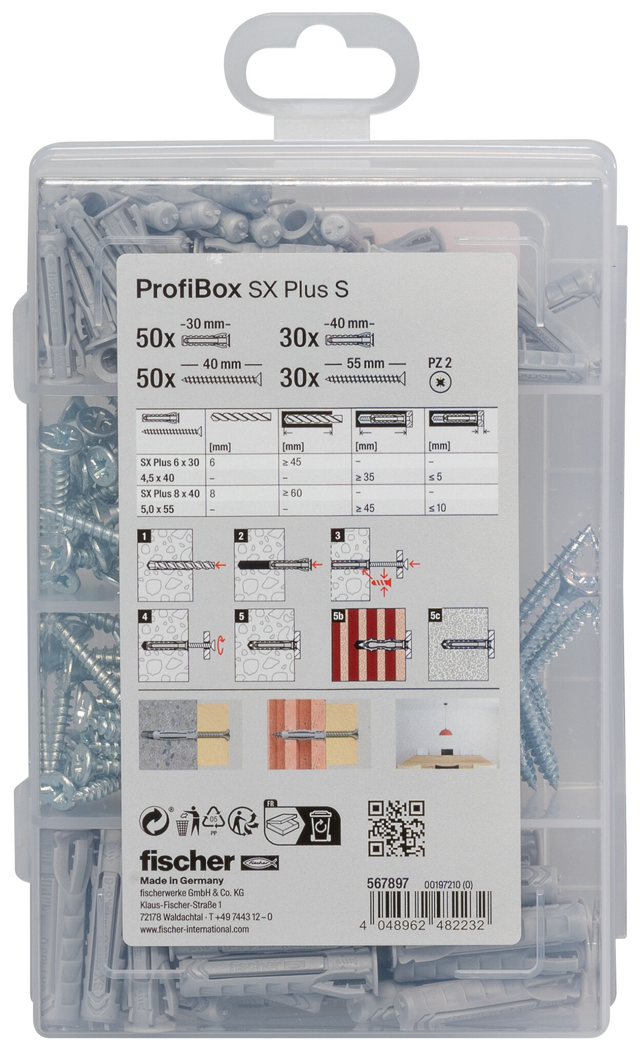 fischer Profi-Box SX Plus + Screws